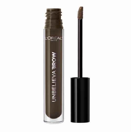 L'ORÉAL PARIS Unbelieva-Brow Longwear Waterproof Tinted Brow Gel, 575 Dark Brunette, 0.15 fl. oz.