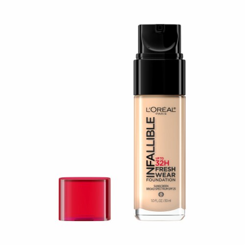 L'ORÉAL PARIS Infallible 32 Hour Fresh Wear Lightweight Foundation, 410 Ivory, 1 oz.
