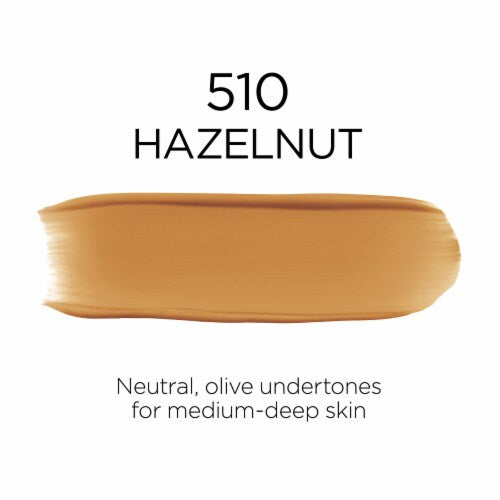 L'ORÉAL PARIS Infallible 32 Hour Fresh Wear Lightweight Foundation, 510 Hazelnut, 1 oz.