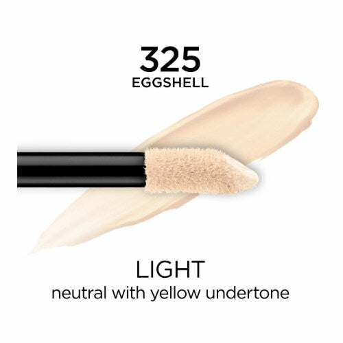 L'ORÉAL PARIS Infallible Full Wear Concealer Waterproof, Full Coverage, 325 Eggshell, 0.33 fl. oz.