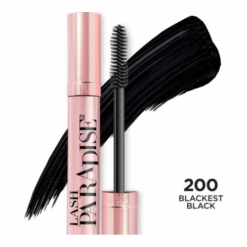L'ORÉAL PARIS Voluminous Lash Paradise Washable Mascara, 200 Blackest Black, 0.28 fl oz