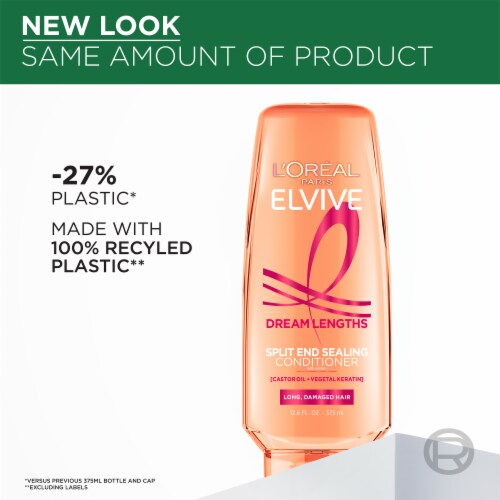L'ORÉAL PARIS Elvive Dream Lengths Conditioner for Long and Damaged Hair, 12.6 fl. oz.