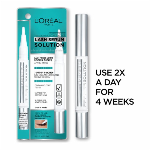 L'ORÉAL PARIS Lash Serum Solution Eyelash Serum with Lash Caring Complex