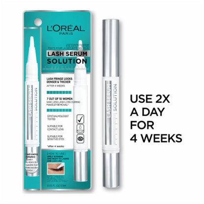 L'ORÉAL PARIS Lash Serum Solution Eyelash Serum with Lash Caring Complex