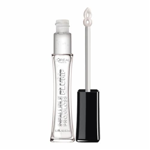 L'Oreal Paris Infallible Pro Gloss Plump Lip Gloss with Hyaluronic Acid, Mirror, 0.21 oz