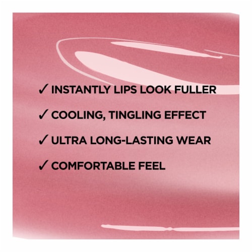 L'Oreal Paris Infallible Pro Gloss Plump Lip Gloss with Hyaluronic Acid, Mauve Glow, 0.21 oz