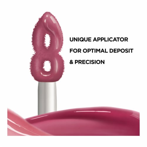 L'Oreal Paris Infallible Pro Gloss Plump Lip Gloss with Hyaluronic Acid, Sunlit Shimmer, 0.21 oz