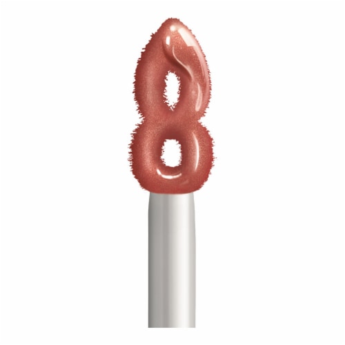 L'Oreal Paris Infallible Pro Gloss Plump Lip Gloss with Hyaluronic Acid, Nude Twinkle, 0.21 oz