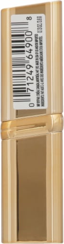 L'ORÉAL PARIS Colour Riche Reds of Worth Lipstick, Long Lasting Smudge Proof Lipstick, 189 Ambitious Red, 0.13 oz