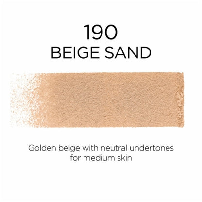 L'ORÉAL PARIS Infallible Up to 24H Fresh Wear Foundation in a Powder, matte finish, 190 Beige Sand, 0.31 oz