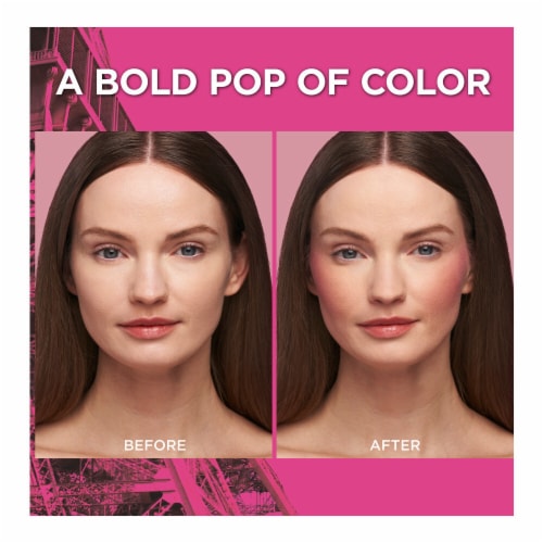 L'ORÉAL PARIS Infallible Up to 24H Fresh Wear Soft Matte Blush, 005 Fearless Coral, 0.31 oz