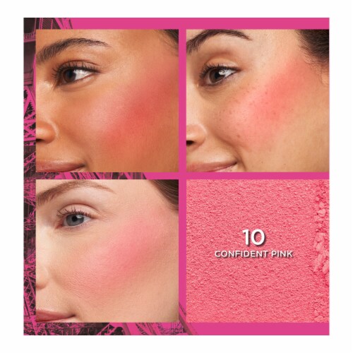 L'ORÉAL PARIS Infallible Up to 24H Fresh Wear Soft Matte Blush, 010 Confident Pink, 0.31 oz