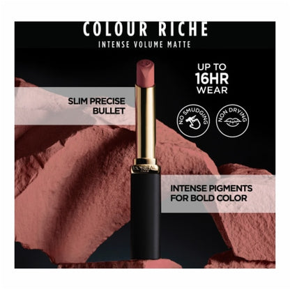 L'ORÉAL PARIS Colour Riche Blurred Matte Lipstick, 300 Le Rouge Paris