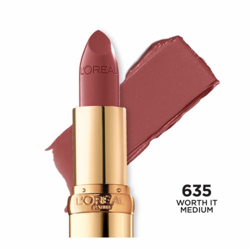 L'ORÉAL PARIS Colour Riche Blurred Matte Lipstick, 635 Worth It Medium