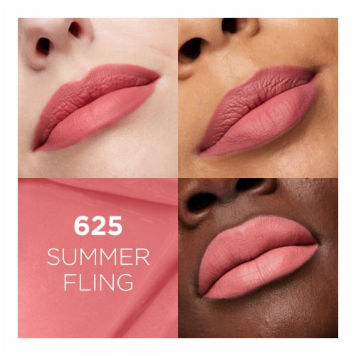 L'ORÉAL PARIS Infallible Matte Resistance Liquid Lipstick, 625 Summer Fling, 0.16 fl oz