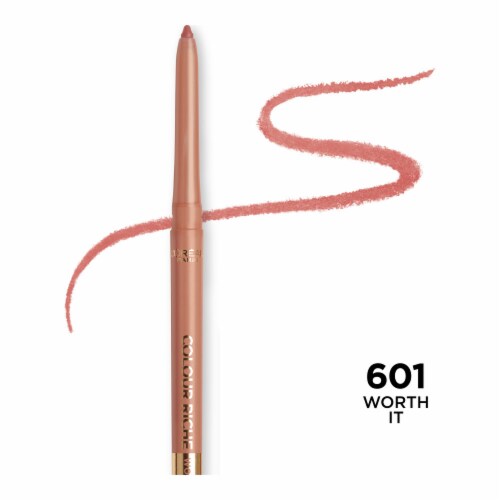 L'Oreal Paris Colour Riche Lip Liner, Warm Berry Pink, 0.01 oz