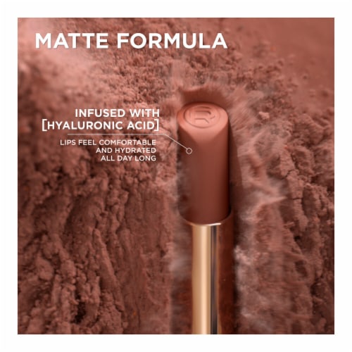L'ORÉAL PARIS Colour Riche Intense Volume Matte Lipstick, 635 Worth It Medium, 0.06 oz