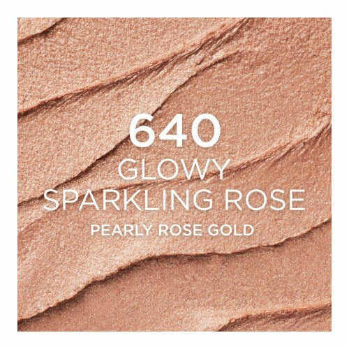 L'ORÉAL PARIS Lumi Le Glass Highlighter Stick, 640 Glowy Sparking Rose, 0.17 oz