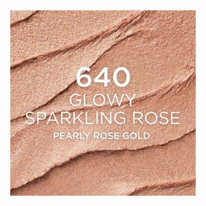 L'ORÉAL PARIS Lumi Le Glass Highlighter Stick, 640 Glowy Sparking Rose, 0.17 oz