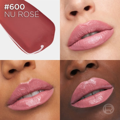 L'ORÉAL PARIS Infallible Lacque Resistance Liquid Lipstick, 600 Le Nu Rose, 0.13 fl oz