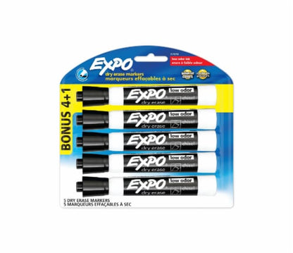 Expo 2 Low Odor Chisel Point Dry Erase Marker 4 Ct