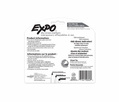 Expo 2 Low Odor Chisel Point Dry Erase Marker 2 Ct