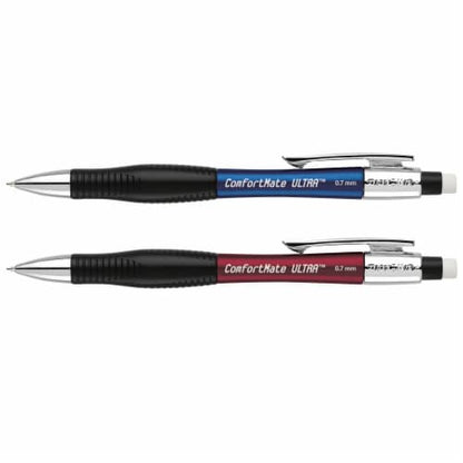 Paper Mate Comfort Mate Ultra Mechanical Pencils #2 0.7Mm Lead Refills Eraser Refills 2CT
