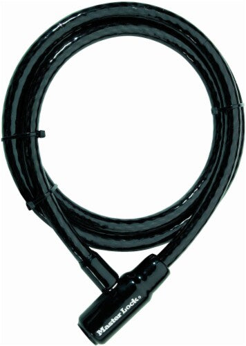 Master Lock No. 8109D Keyed Cable Lock - 5ft (1.5m) long x 5/16in (8mm) diameter braided steel