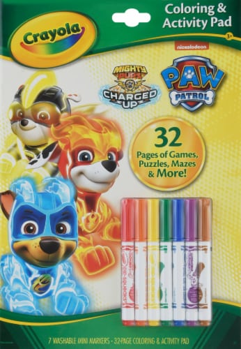 Crayola Color Wonder Paw Patrol Coloring & Activity Pad, Mess Free Coloring, Age 3, 4, 5, 6