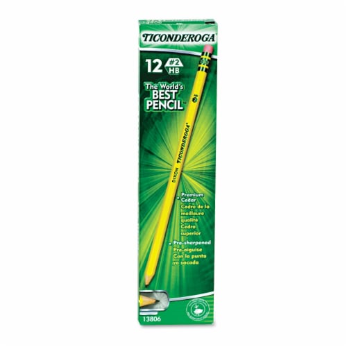 TIC 18CT SHARPENED YLW PENCILS