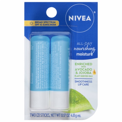 Nivea Lip Care Smoothness Spf#15 0.17oz (6in) Display