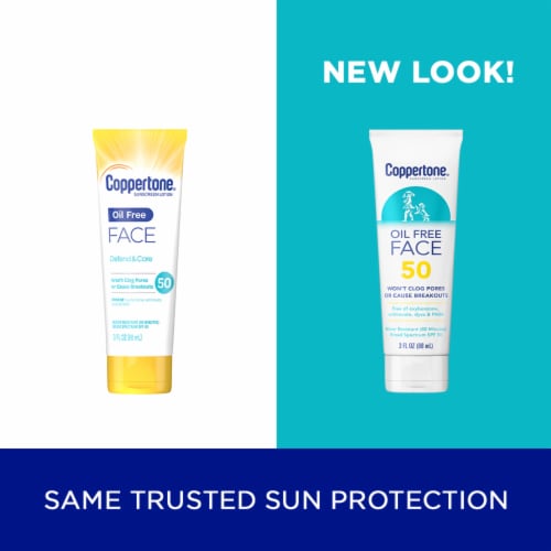 Coppertone Spf#50 Oil-Free Face Lotion 3oz