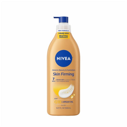 Nivea Lotion Q10 & Argan Oil Skin Firming 16.9oz Pump