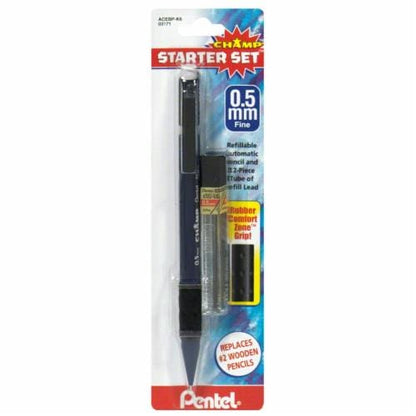 CHAMP Mechanical Pencil Mechanical Pencil (0.7mm) Starter Set with Lead 1-Pk