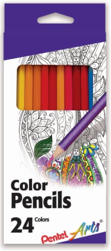 12CT PENTEL ARTS COLOR PENCILS