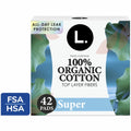 L. Pads Ultra Thin Cotton Top Layer Super 42 Count Wings