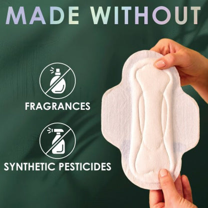 L. Pads Ultra Thin Cotton Top Layer Overnight 36 Count Wings