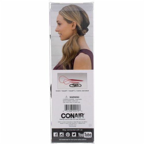 CONAIR Topsytail All in One Styling Kit, 5 count
