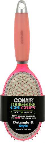 CONAIR Gelgrips Comfort Gel Handle Oval Cushion Brush - Assorted