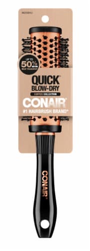 CONAIR Copper Collection Quick Blow-Dry Curling Round Brush