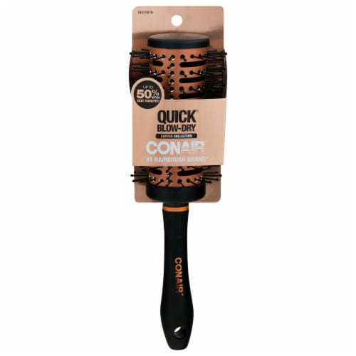 CONAIR Copper Collection Quick Blow-Dry Vented Hair Brush