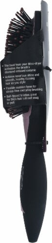 CONAIR Diamond Ceramic Detangle & Style Oval Paddle Hair Brush