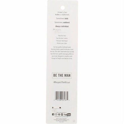 CONAIRMAN 100% Wood Handmade Dressing Comb