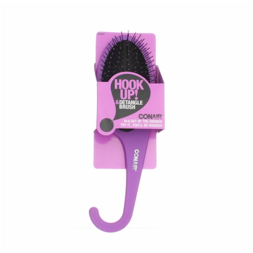 CONAIR Detangle & Style Translucent Hair Brush Set - Assorted