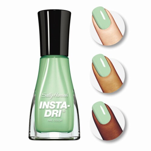 Sally Hansen Insta-Dri Nail Polish, Crystal Collection - Jade Jewel
