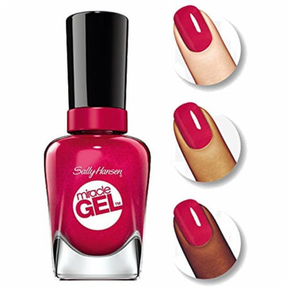 Sally Hansen Miracle Gel Nail Polish - Bordeaux Glow - 0.5 fl oz