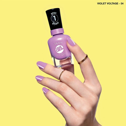 Sally Hansen Miracle Gel Nail Polish - Violet Voltage (Neon) - 0.5 fl oz