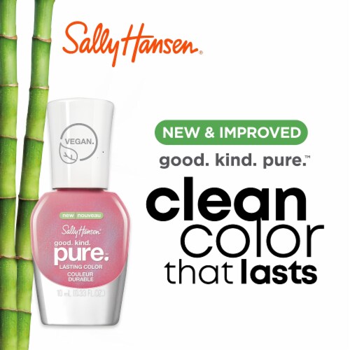 Sally Hansen good. kind. pure. Nail Color - Natural Red