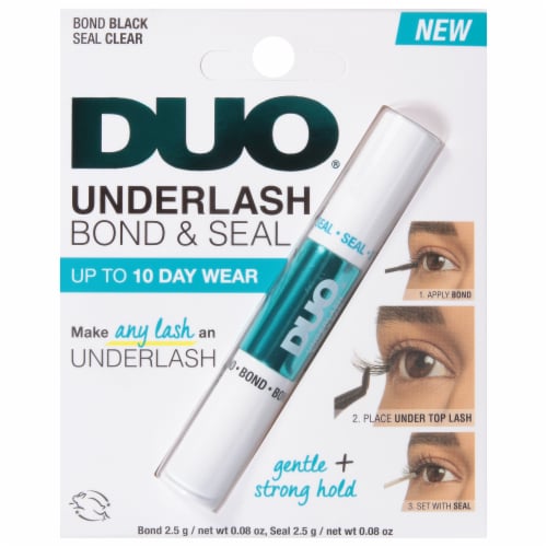 DUO Bond and Seal Under Lash Adhesive - Black & Clear