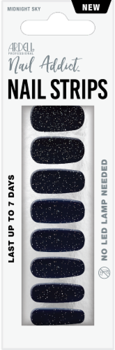 Ardell Nail Addict Long-Lasting Nail Strips Set - Midnight Sky